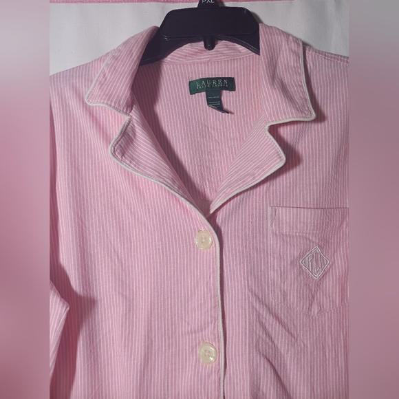 Pink Striped Button-Up Shirt - Picture 4 of 6